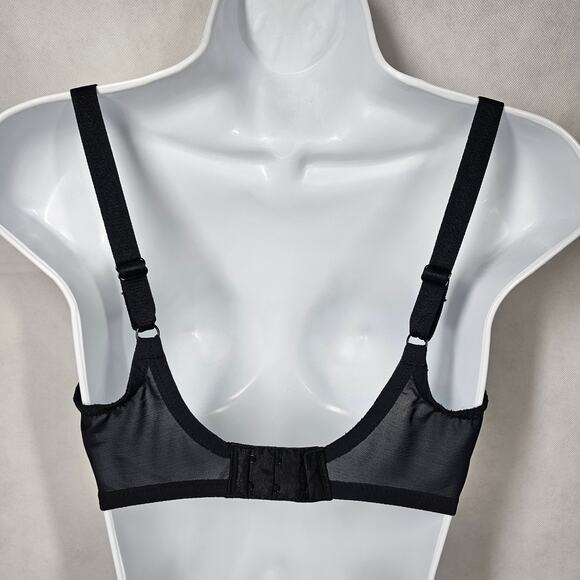Wacoal 85579 Beguiling Full Figure Underwire in Black  Size 34DD - Picture 2 of 6